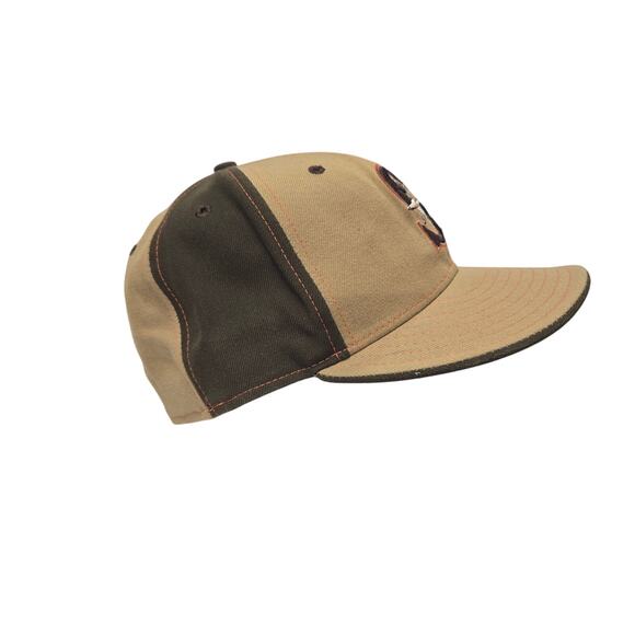 New Era 59FIFTY Seattle Mariners 7 1/2 Throwback TBTC Hat Brown Tan Compass Logo - Picture 3 of 10